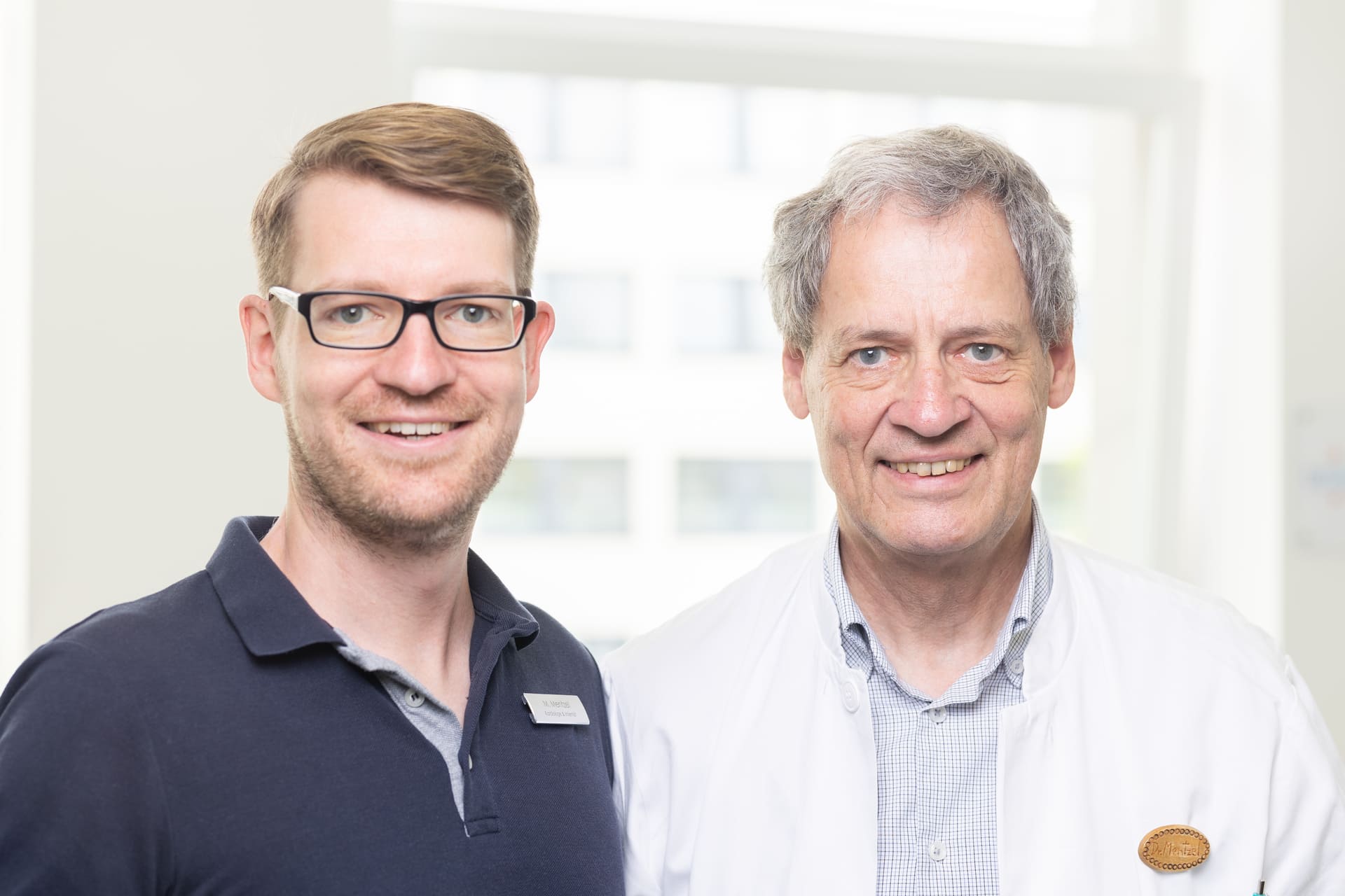 Martin Mentzel und Dr. Wolfgang Mentzel
